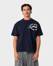 Rusty - Uncut Gems Short Sleeve Tee | Navy Blue