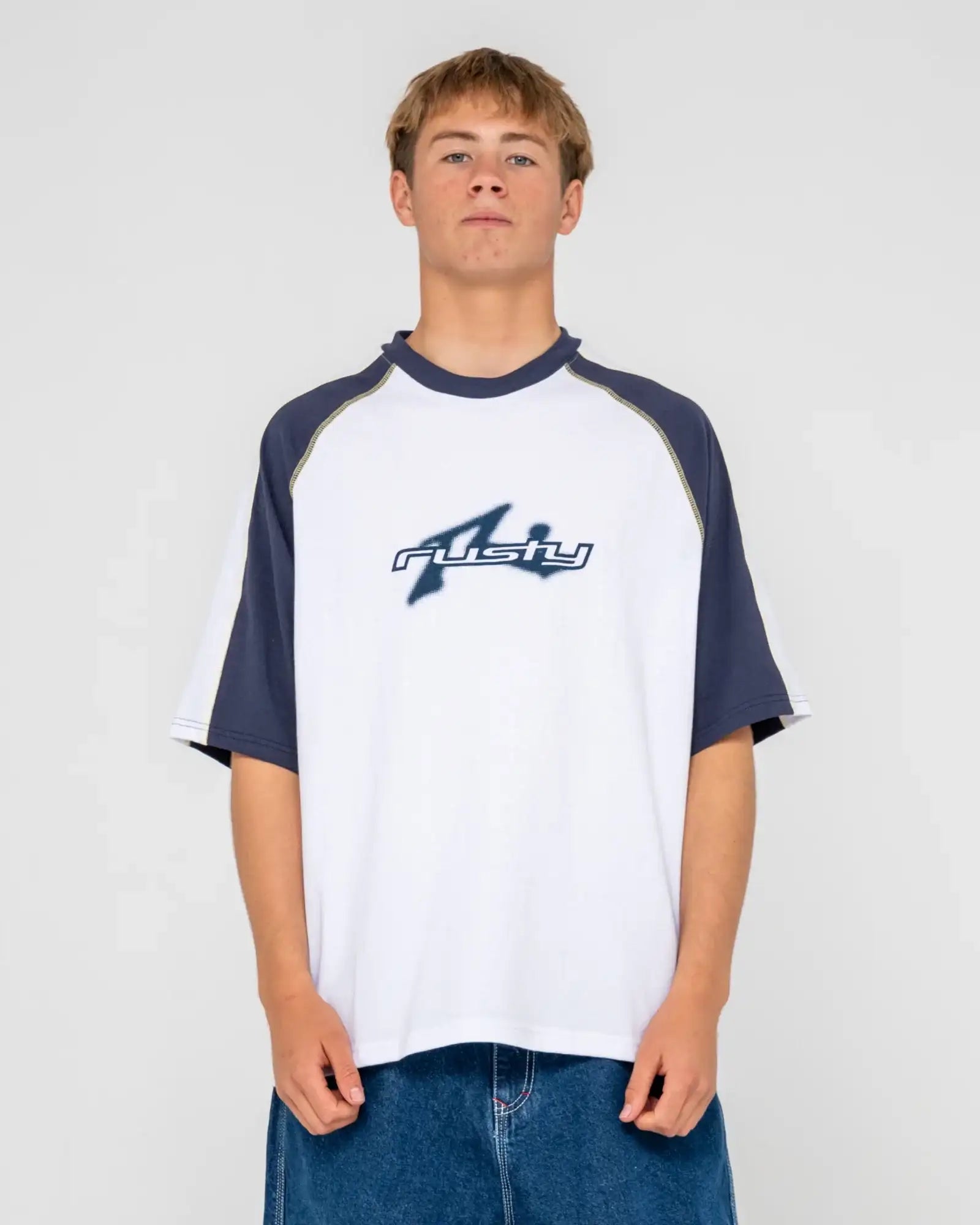 Rusty - Fade-R  Short Sleeve Tee | White