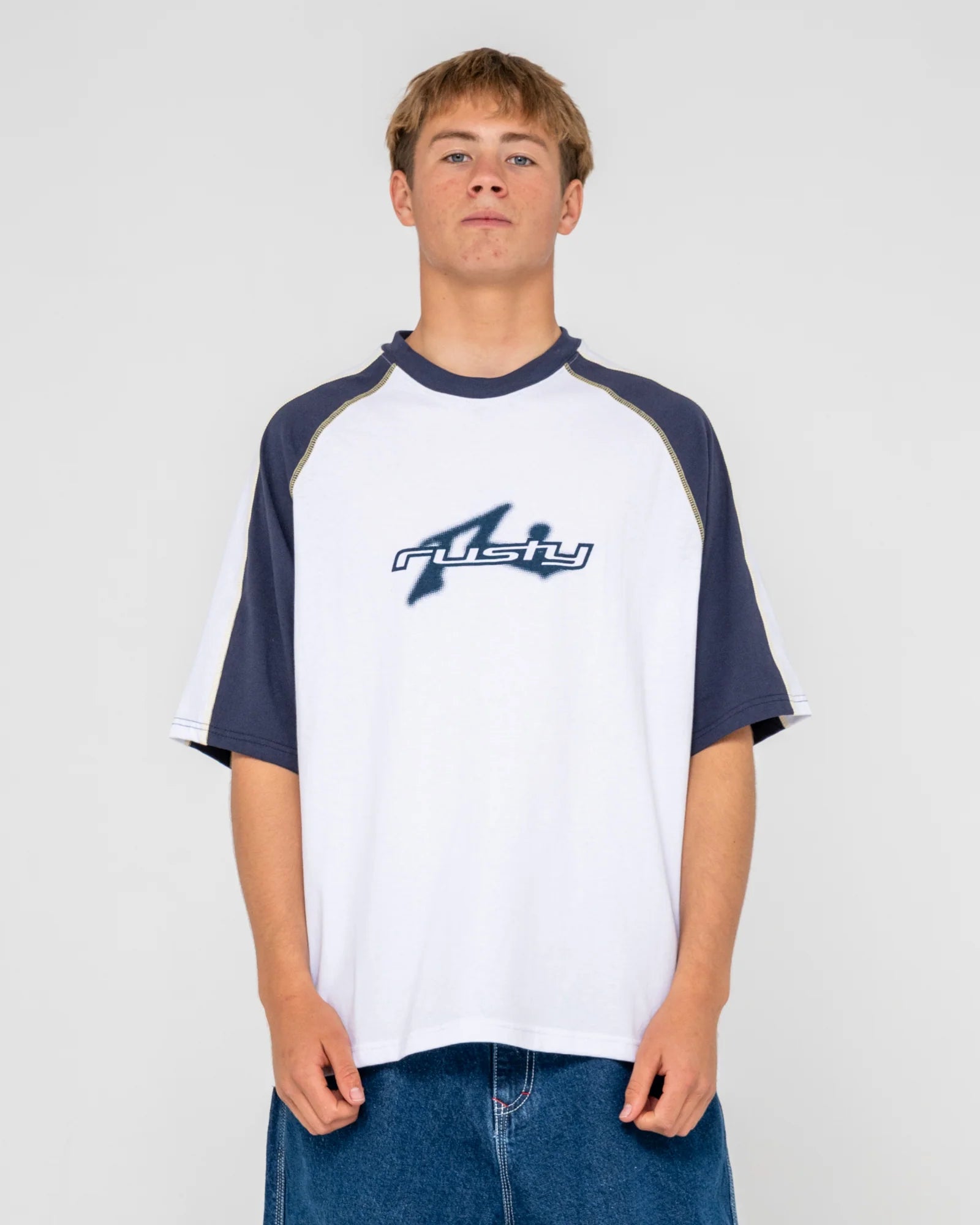 Rusty - Fade-R  Short Sleeve Tee | White