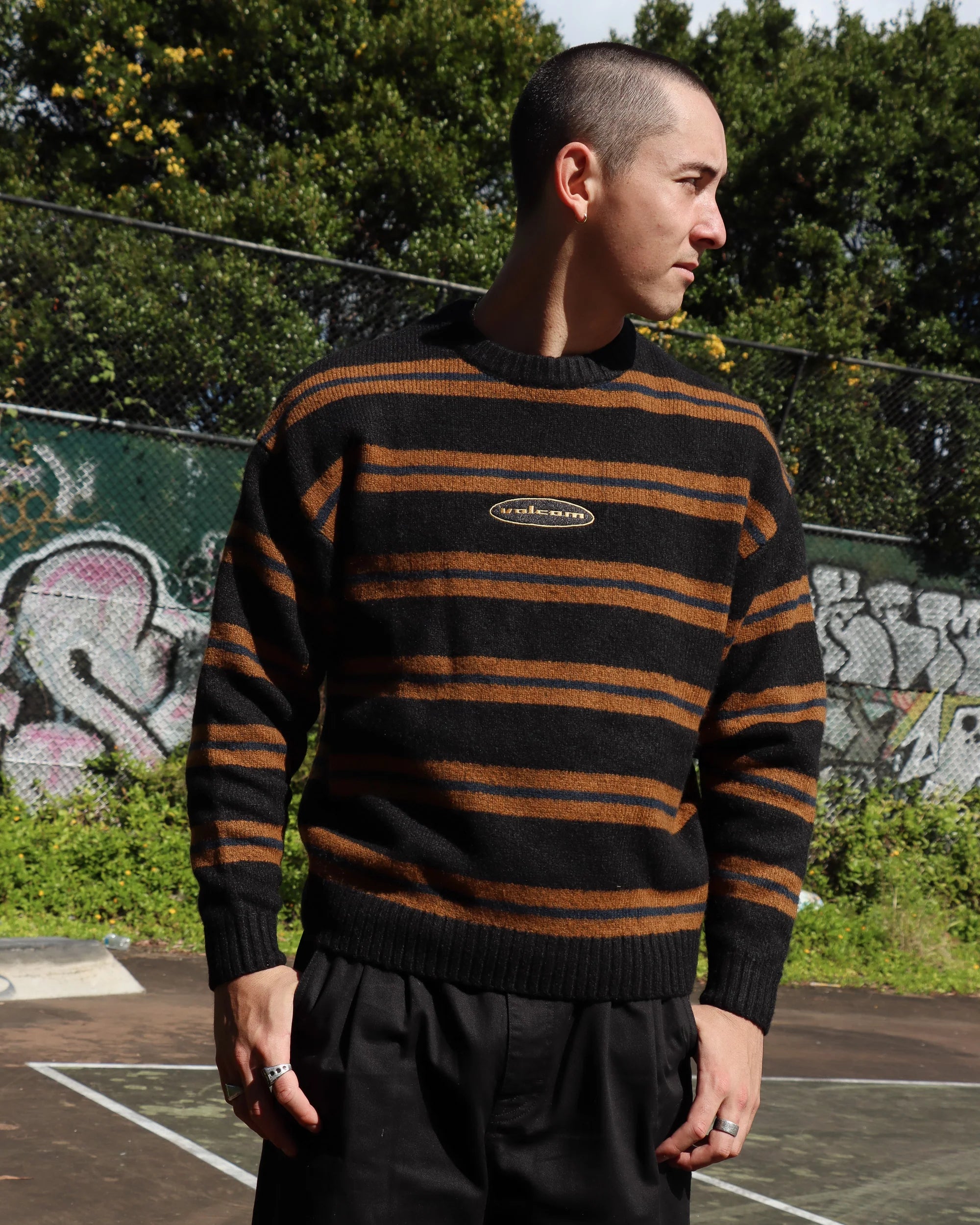 Volcom - Striperstand Sweater | Black