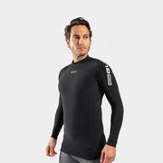 Gul - Evotherm Long Sleeve Thermal Rash Vest | Black