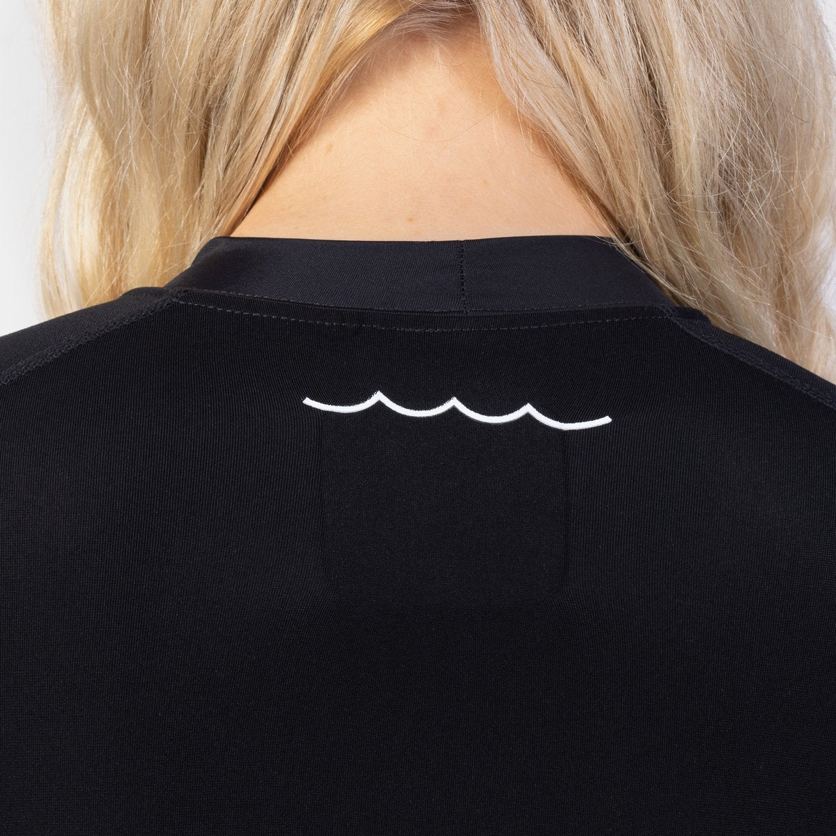 Gul - Evotherm Womens Long Sleeve Thermal Rash Vest | Black