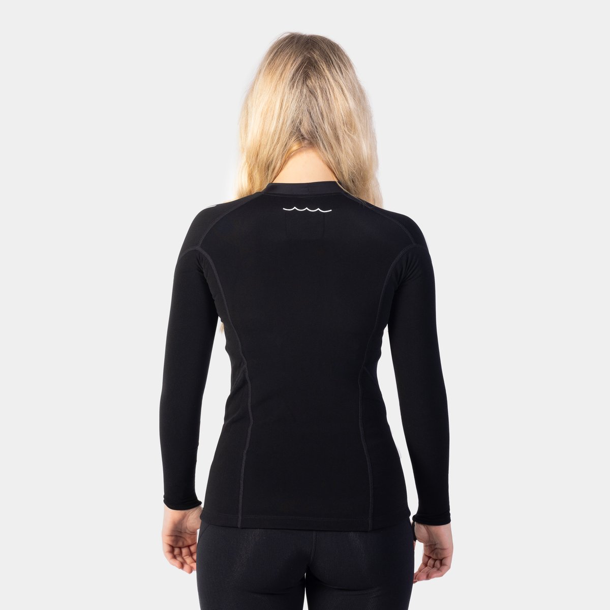 Gul - Evotherm Womens Long Sleeve Thermal Rash Vest | Black