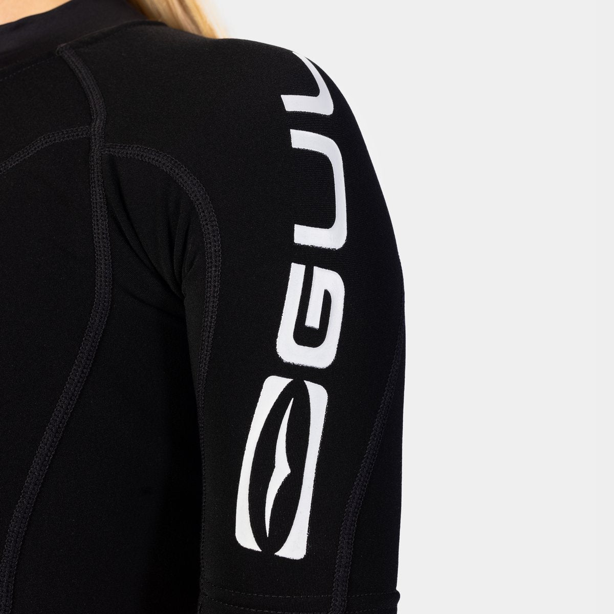 Gul - Evotherm Womens Short Sleeve Thermal Rash Vest | Black