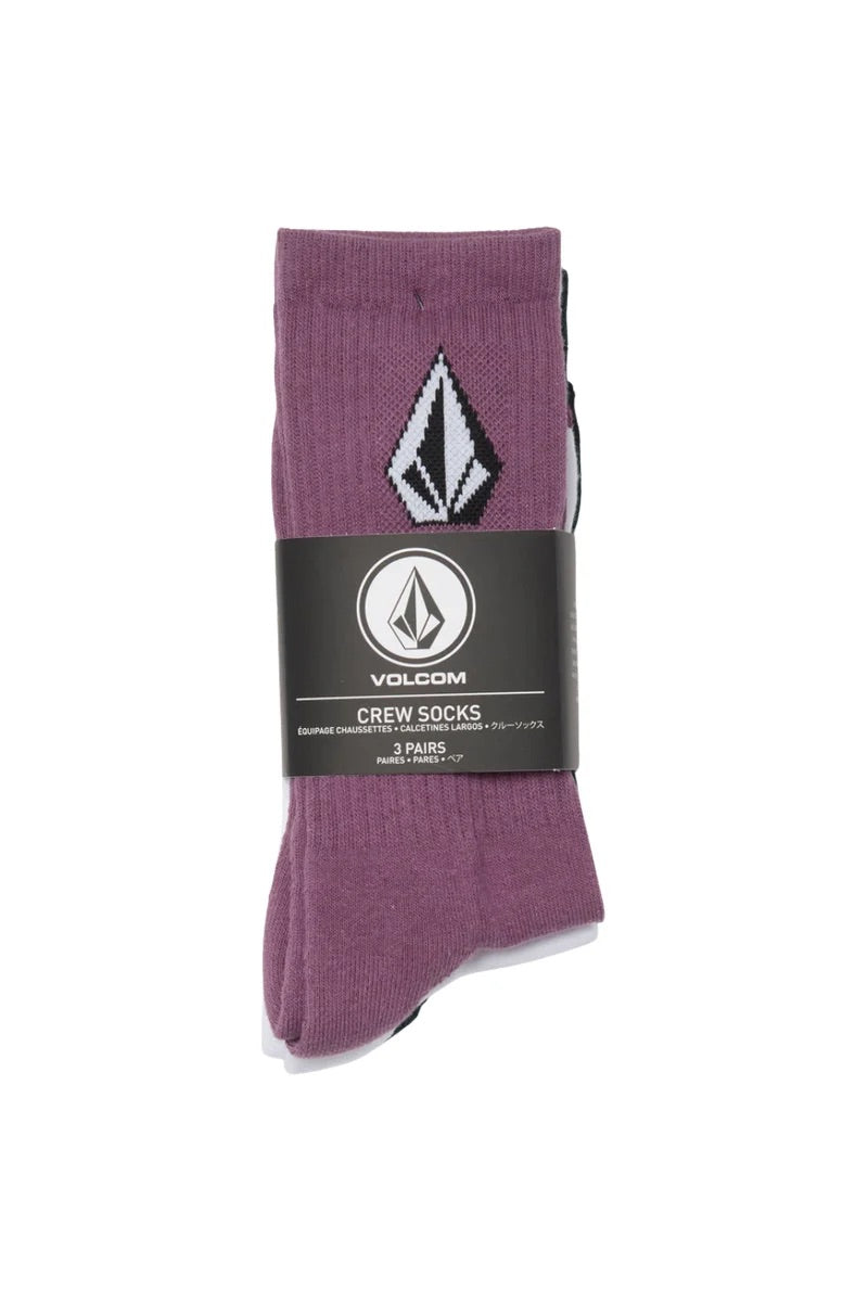 Volcom - Full Stone 3PK Socks | Multicolour