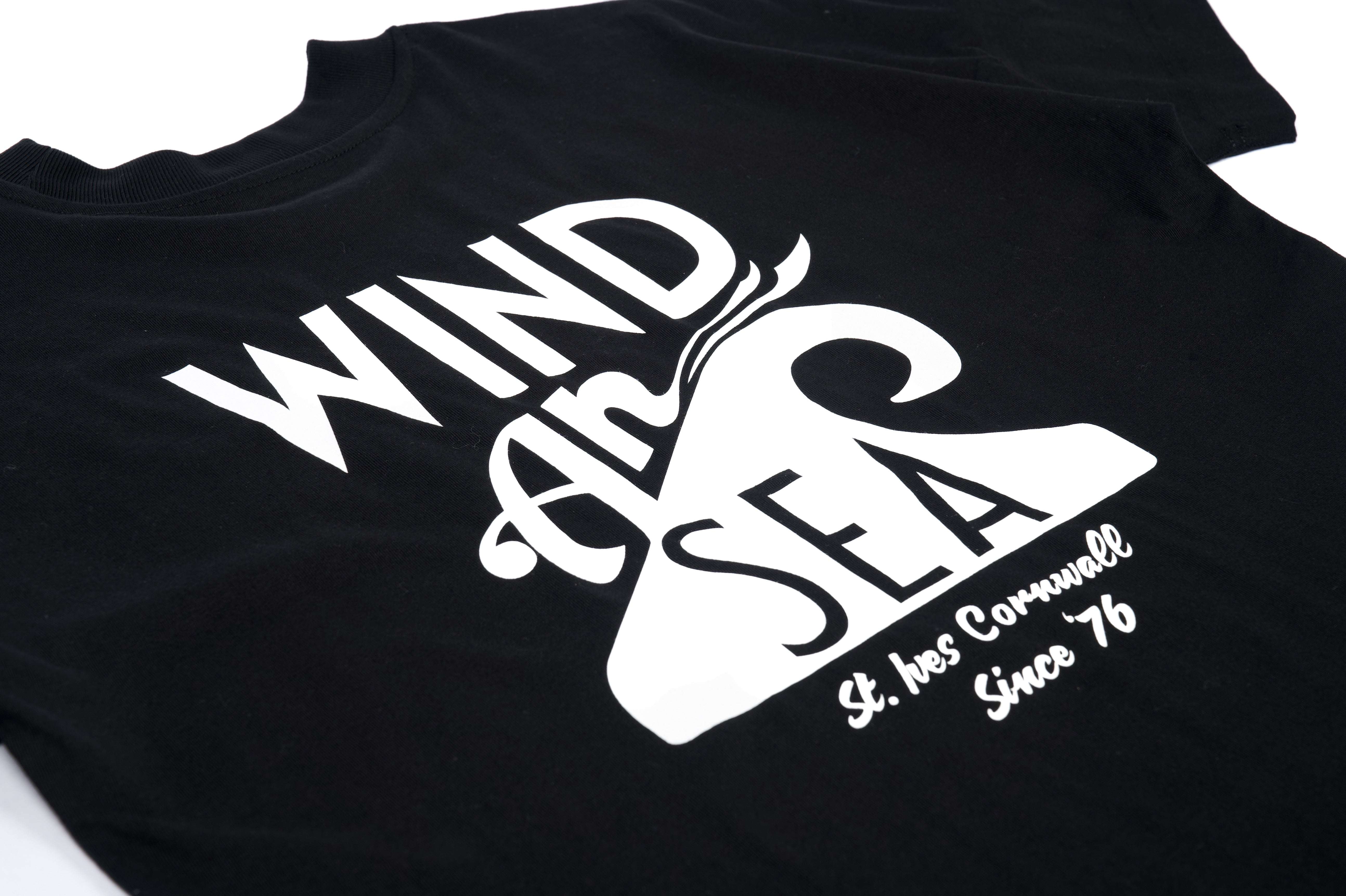WindanSea Logo T-Shirt | Black