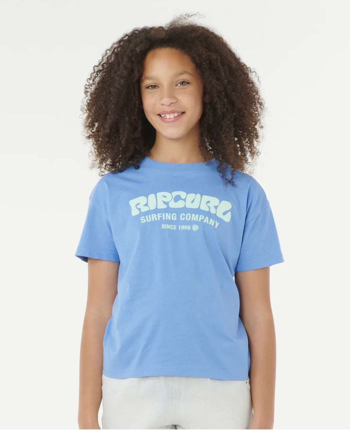 Rip Curl - Kids Surf Puff Relaxed Tee| Blue