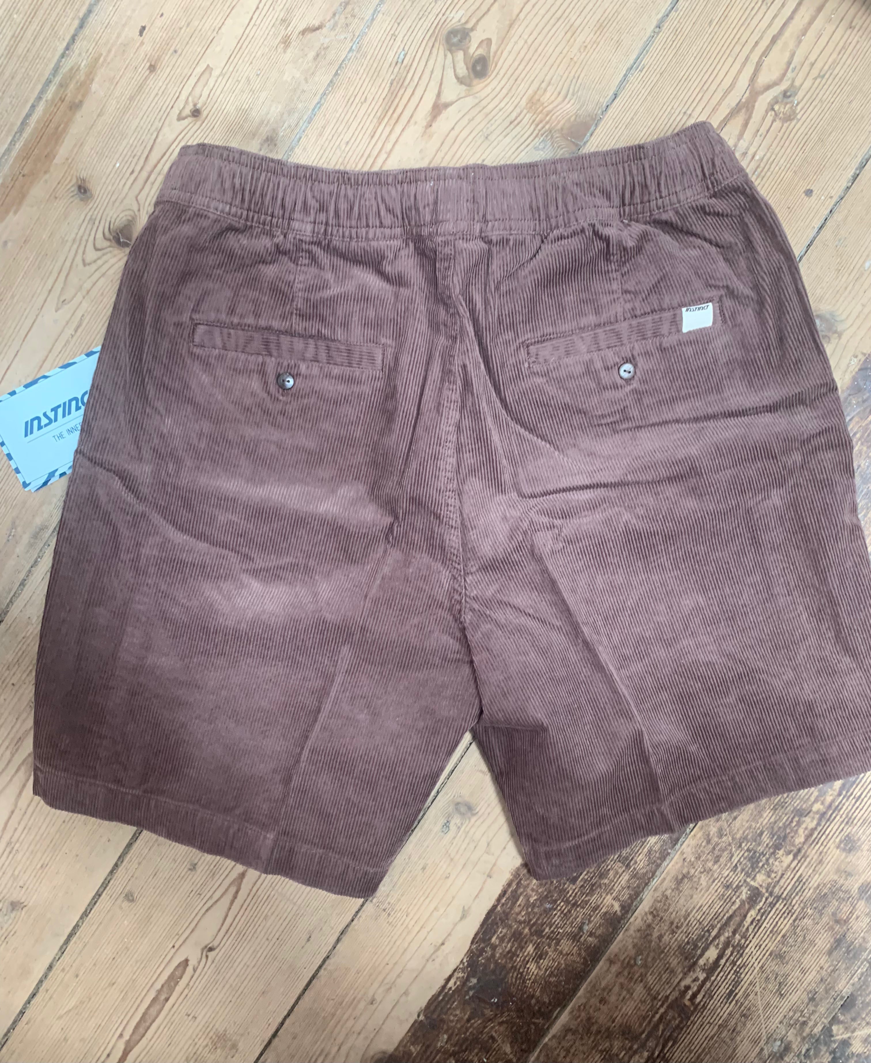 Instinct - J-Bay Corduroy Shorts | Chocolate