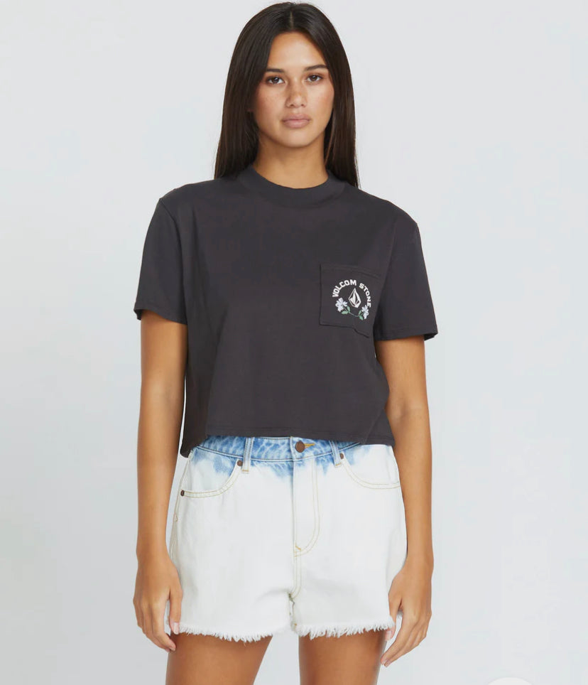 Volcom - Pocket Dial Tee | Vintage Black