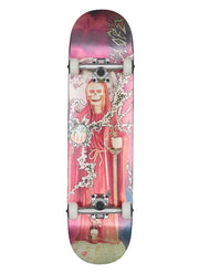 Globe - Downtown Doom complete Skateboard 8.0 | Silver/Red