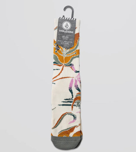 Volcom | Printa Stone Socks | Dirty White