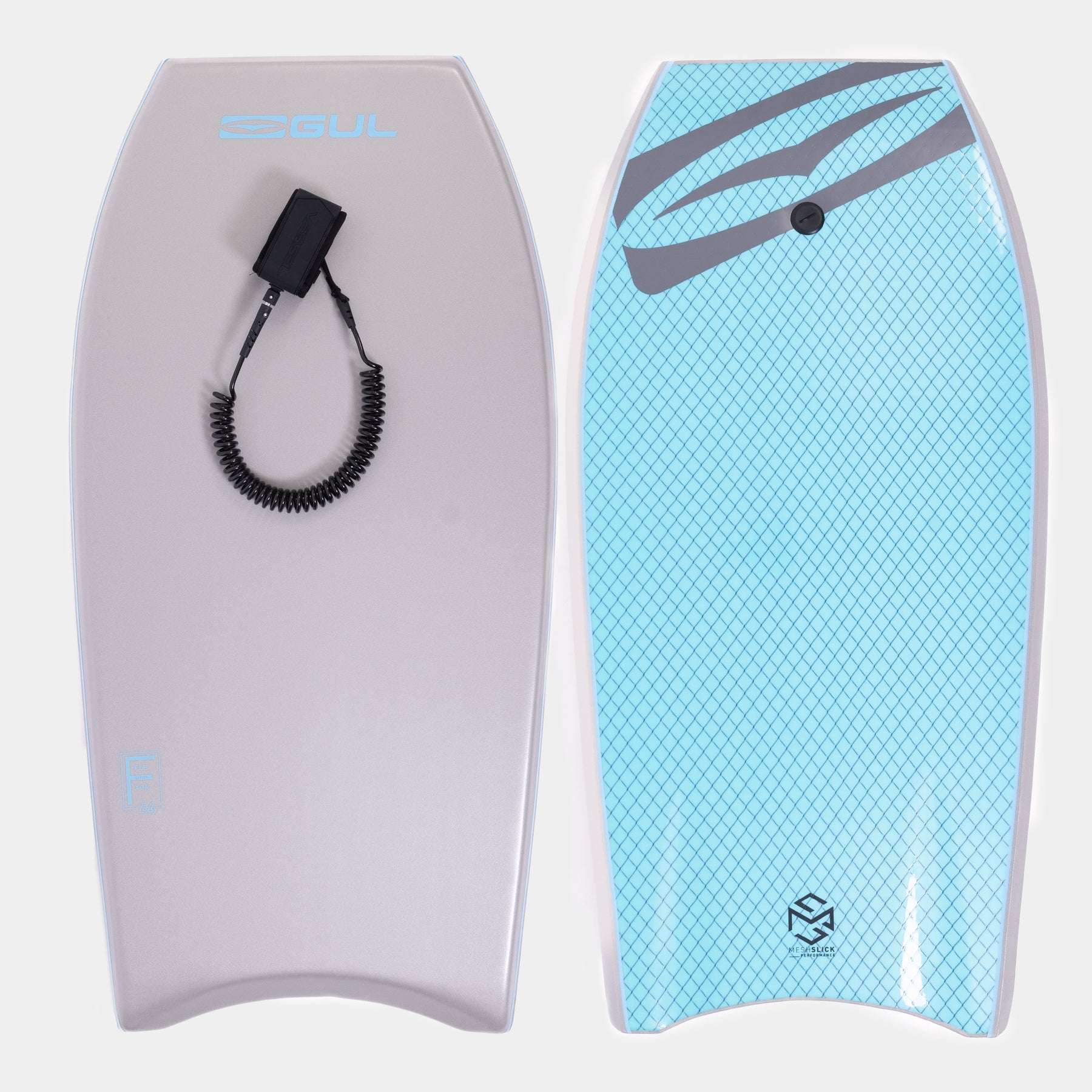 Gul - Flexor 44'' Mesh Bodyboard | Grey/Cyan
