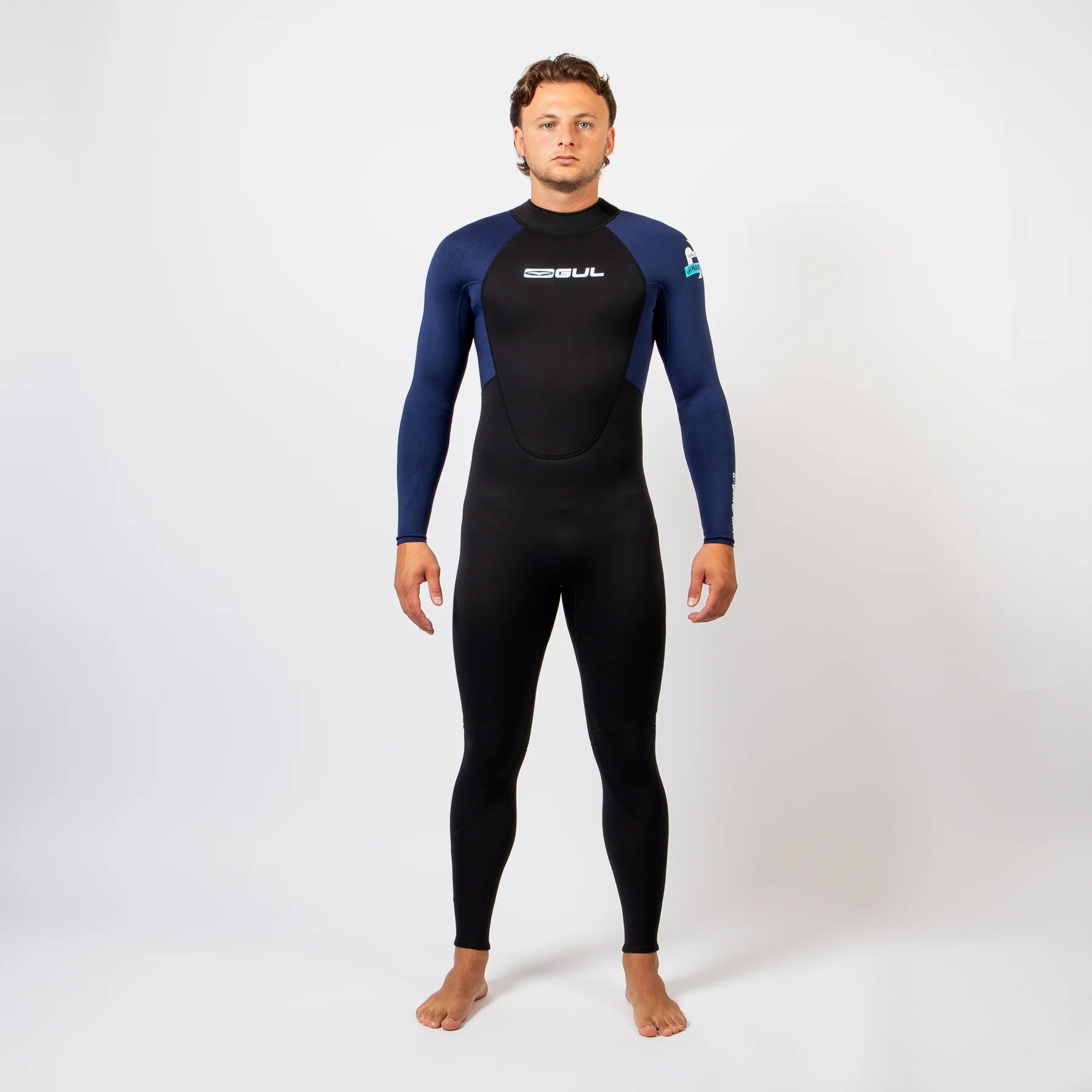 G- Force Men’s Natur FL Steamer 3/2 | Black/Navy