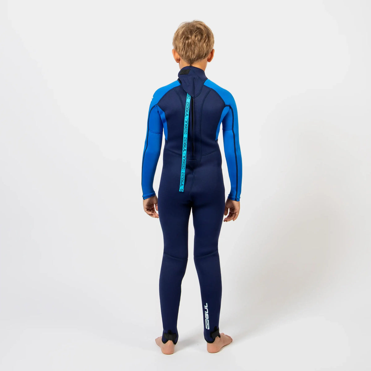 Gul - Kids G-Force 3/2mm Natur JNR FL Steamer | Blue