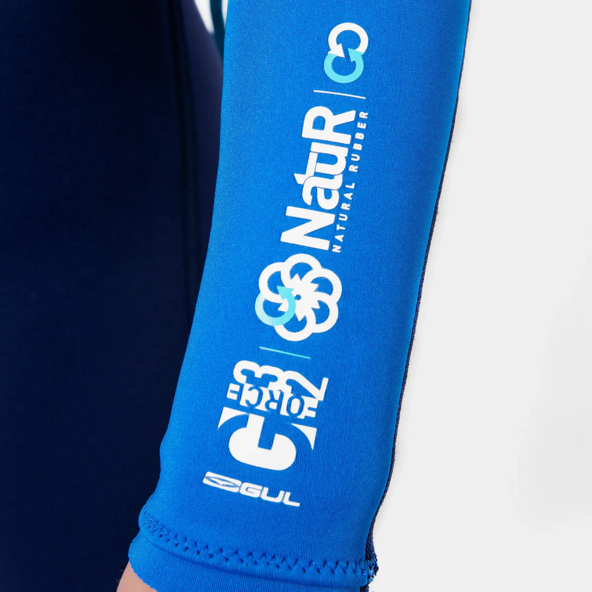 Gul - Kids G-Force 3/2mm Natur JNR FL Steamer | Blue