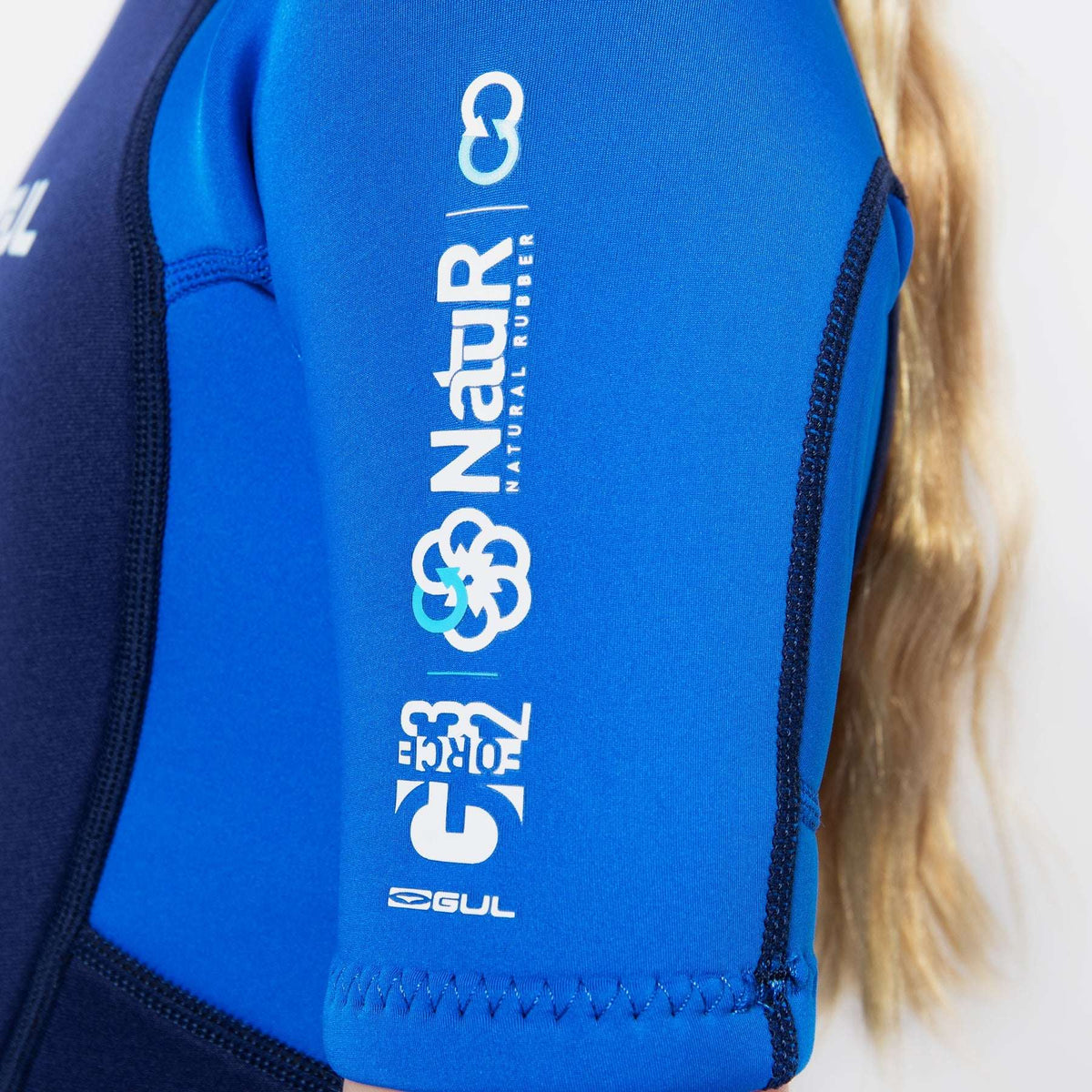 Gul - Kids G-Force 3/2mm Shorty Wetsuit | Navy/Blue