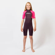 Gul - Kids G-Force 3/2mm Shorty Wetsuit | Purple/Pink
