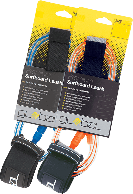 Global - Surfboard Leash 8ft - Global - married-to-the-sea-shop