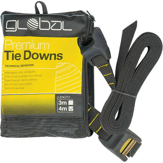 Global - Tie Downs 5m | Black -  - Married to the Sea Surf Shop - 