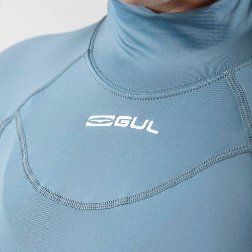 Gul - Womens UV Protection Short Sleeve Rash Vest | Blue/Grey -  - Married to the Sea Surf Shop - 