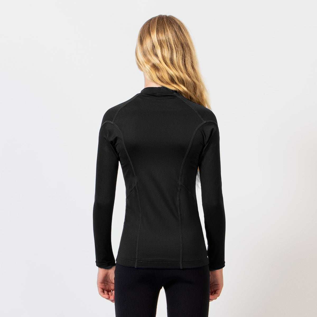 Gul - Junior UV Protection Long Sleeve Rash Vest | Black - Gul - married-to-the-sea-shop