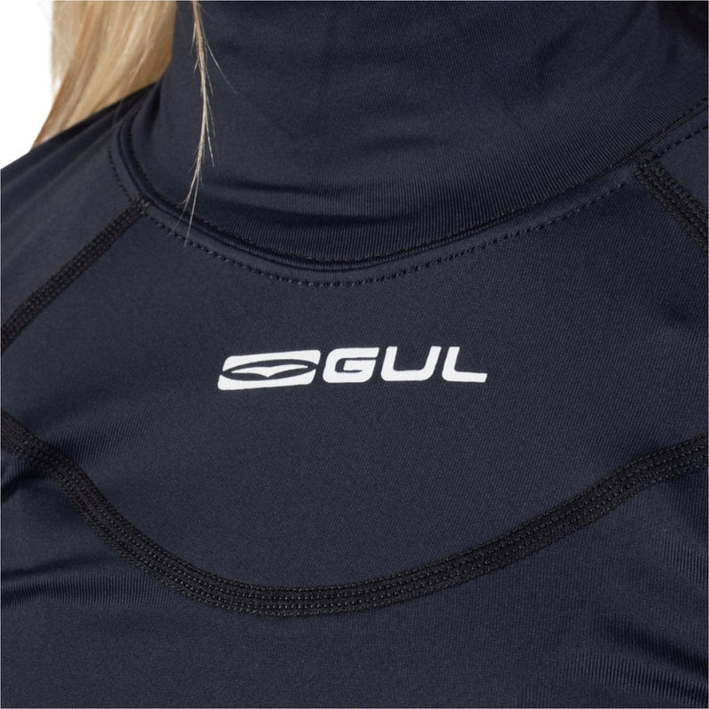 Gul - UV Protection Womens Long Sleeve Rash Vest | Black