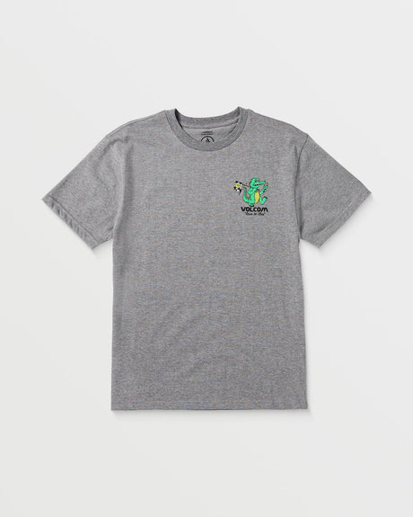Volcom - Gatornation Kids T-Shirt | Grey Heather