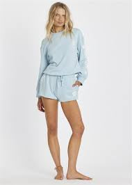 Sisstr - Venice Long Sleeve Crew | Blue Mist