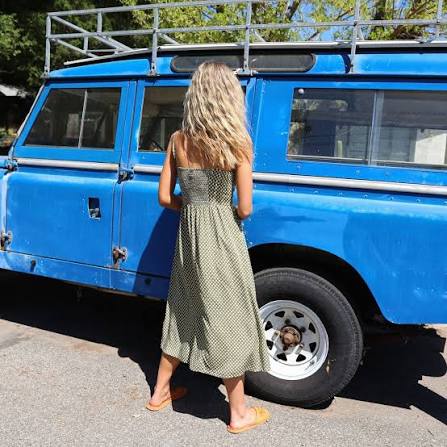 Sisstr - Good Times Woven Dress | Seaweed