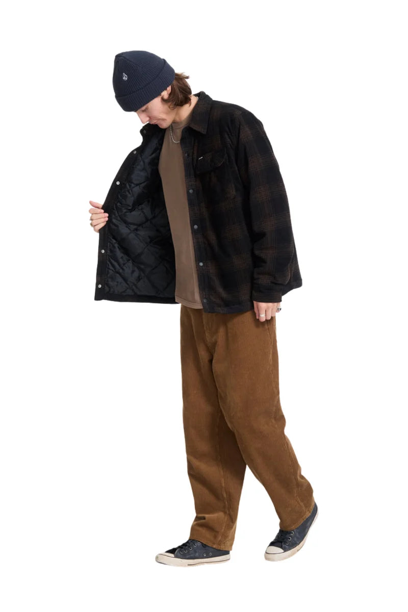 Volcom - Bowered II Fleece Shirt | Cacao