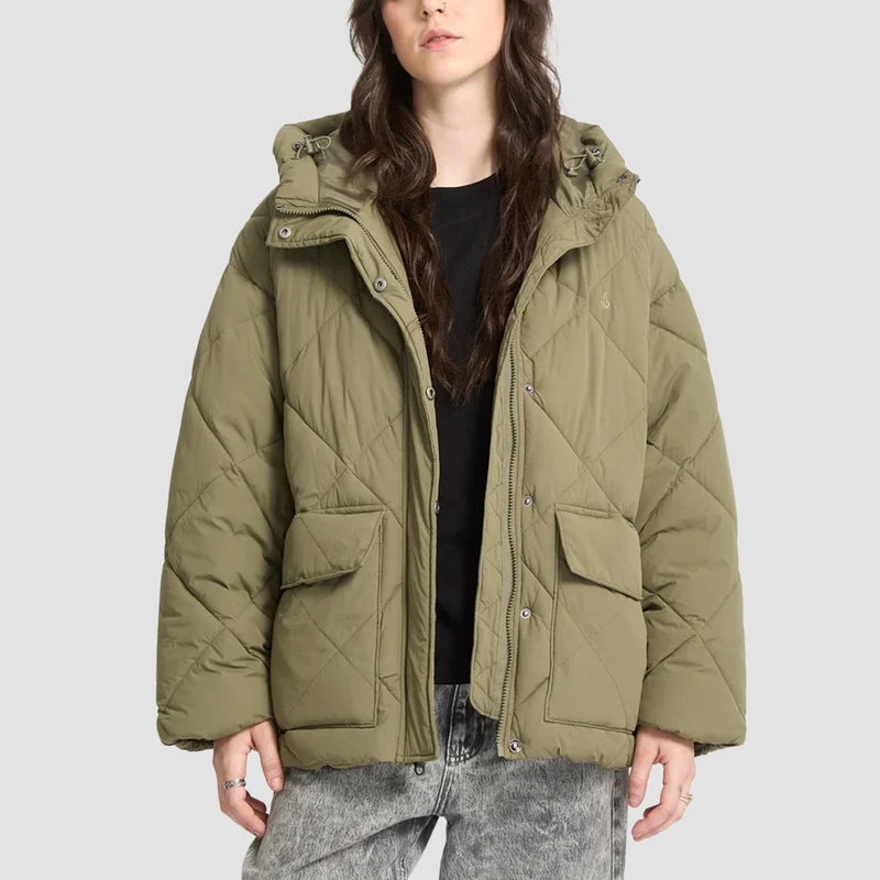 Volcom - Out Of Boxy Puffer | Wintermoss