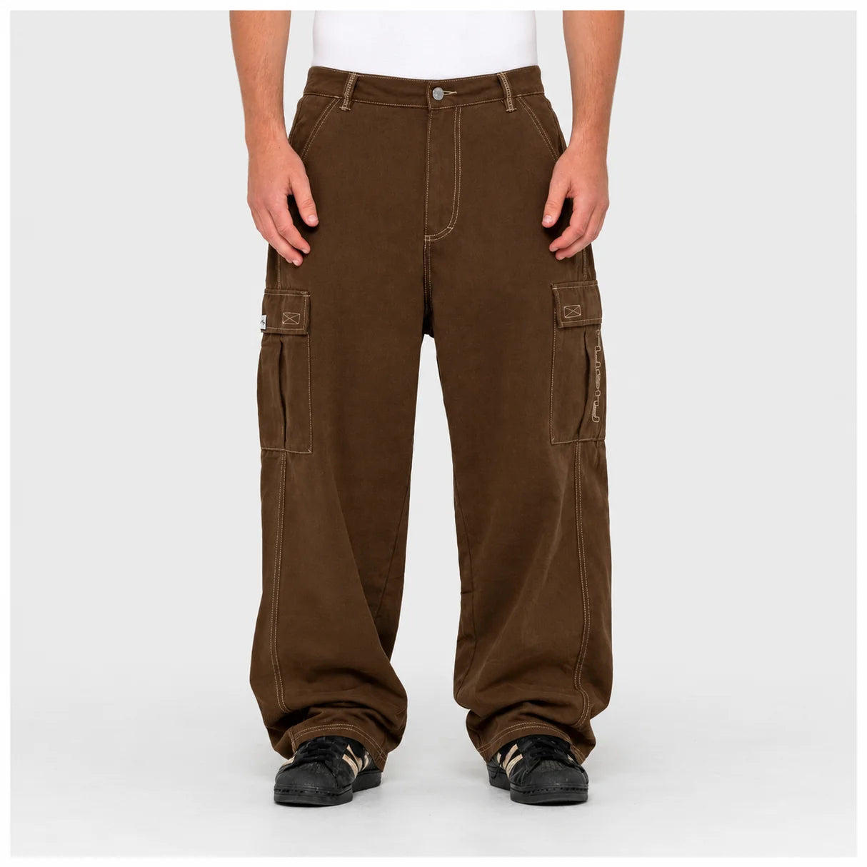 Rusty - Grizzly Baggy Cargo Pant | Pinecone