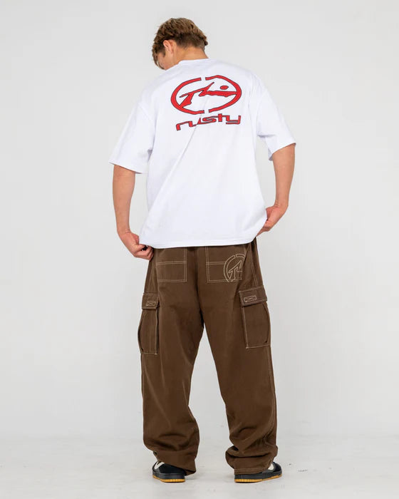 Rusty - Grizzly Baggy Cargo Pant | Pinecone
