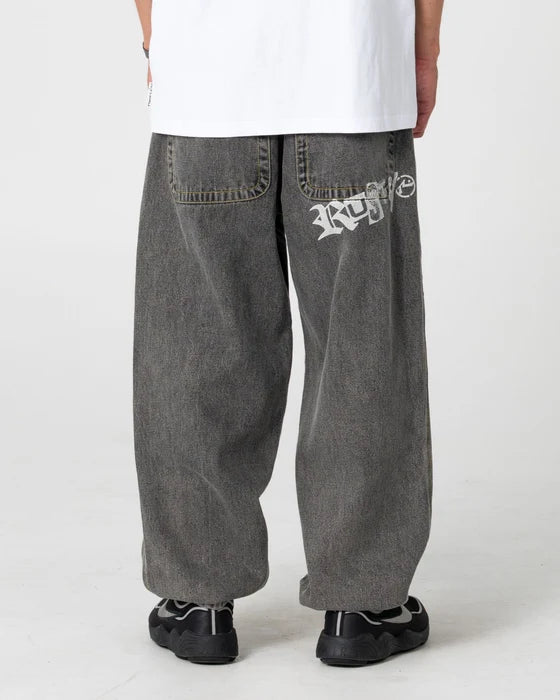 Rusty - Redemption Baggy Jean | Washed Black 2