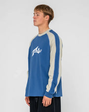 Rusty - Fade-R Long Sleeve Tee | Atlantic Blue