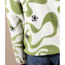 Oxbow - Warpy Fleece Jacket | Green Juice