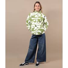 Oxbow - Warpy Fleece Jacket | Green Juice