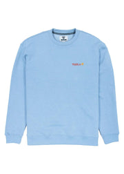 Vissla - Coastal Life Eco Fleece Crewneck | Faded Denim