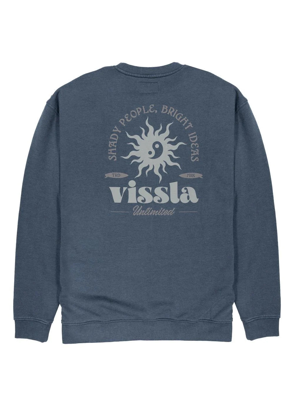 Vissla - Bright Idea Eco Fleece Crewneck | Phantom