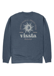 Vissla - Bright Idea Eco Fleece Crewneck | Phantom