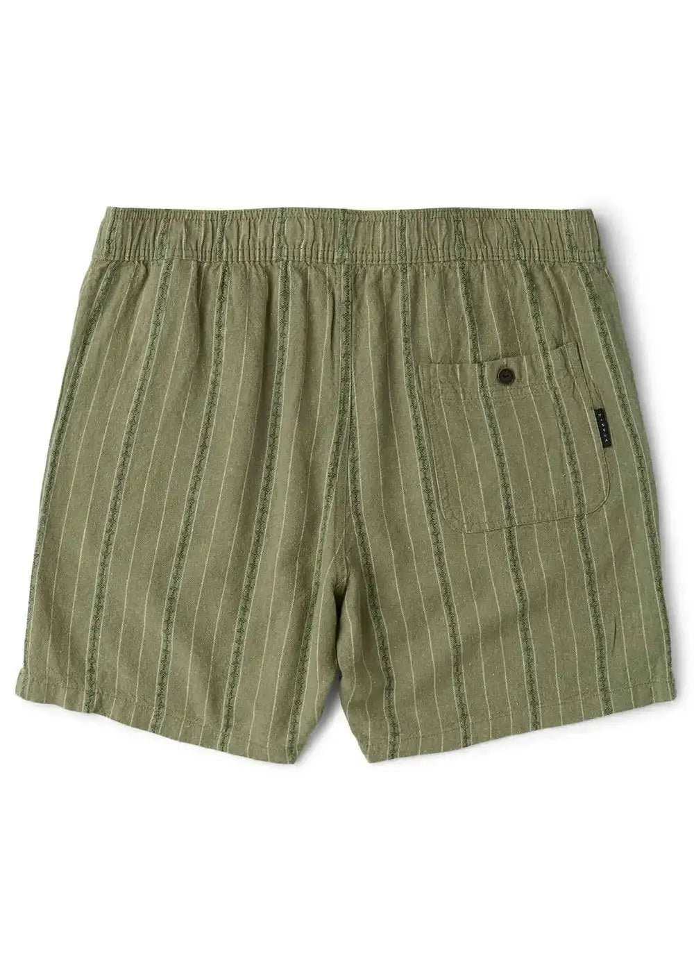 Vissla - Grad Stripe 17” Elastic Linen Walkshort | Sage