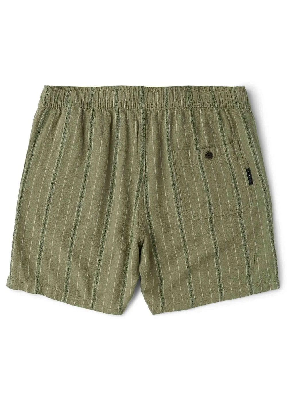 Vissla - Grad Stripe 17” Elastic Linen Walkshort | Sage