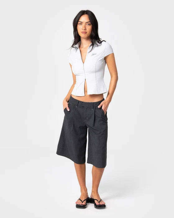 Rusty - Siren Short Sleeve Shirt | Ultimate Grey