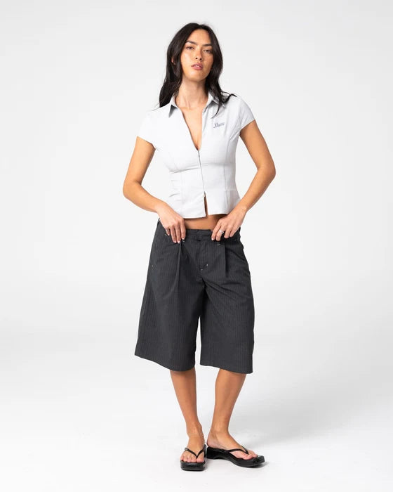 Rusty - Siren Short Sleeve Shirt | Ultimate Grey
