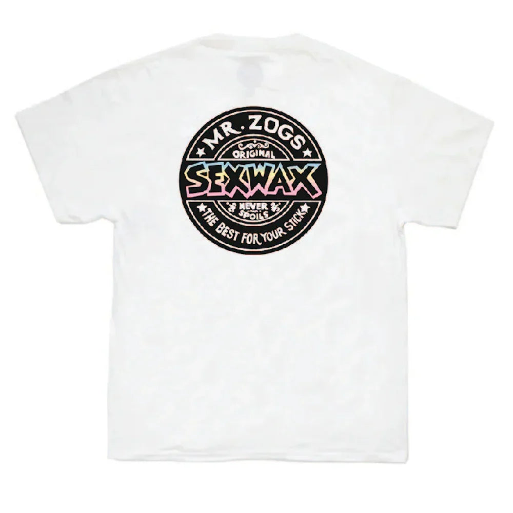 Sex Wax- Fade Team Tee | White