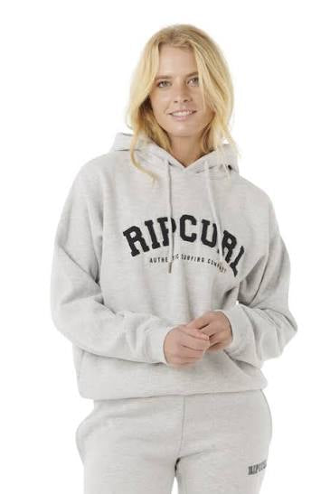 Rip Curl - Varsity Hoodie | Grey Marle/Black