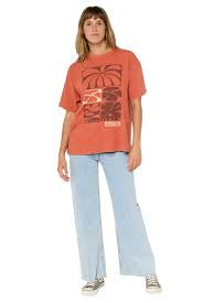 Rip Curl - Oceanic Heritage Tee | Brick