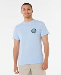 Rip Curl - Wettie Passage Icons Tee | Blue Wind