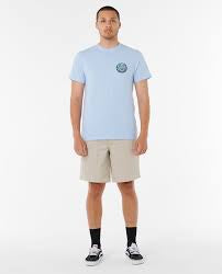 Rip Curl - Wettie Passage Icons Tee | Blue Wind