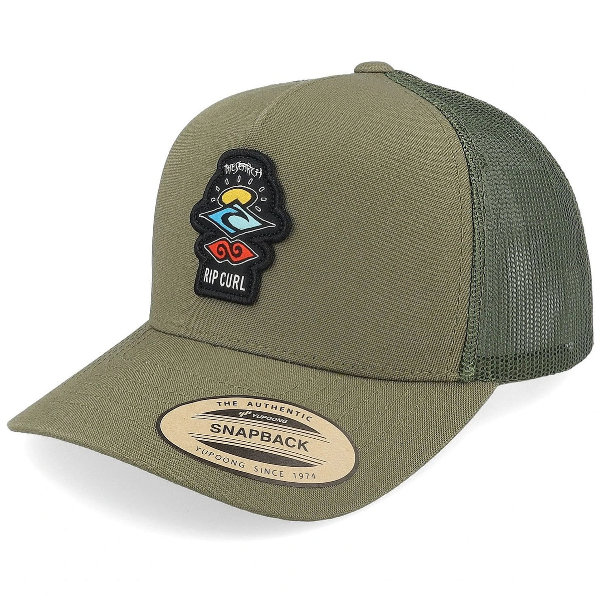 Rip Curl - Kids Search Icon Trucker Hat | Olive